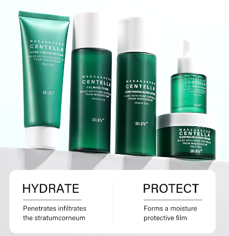 Snow Grass Skincare Set. Hydrate & Protect 5-Steps