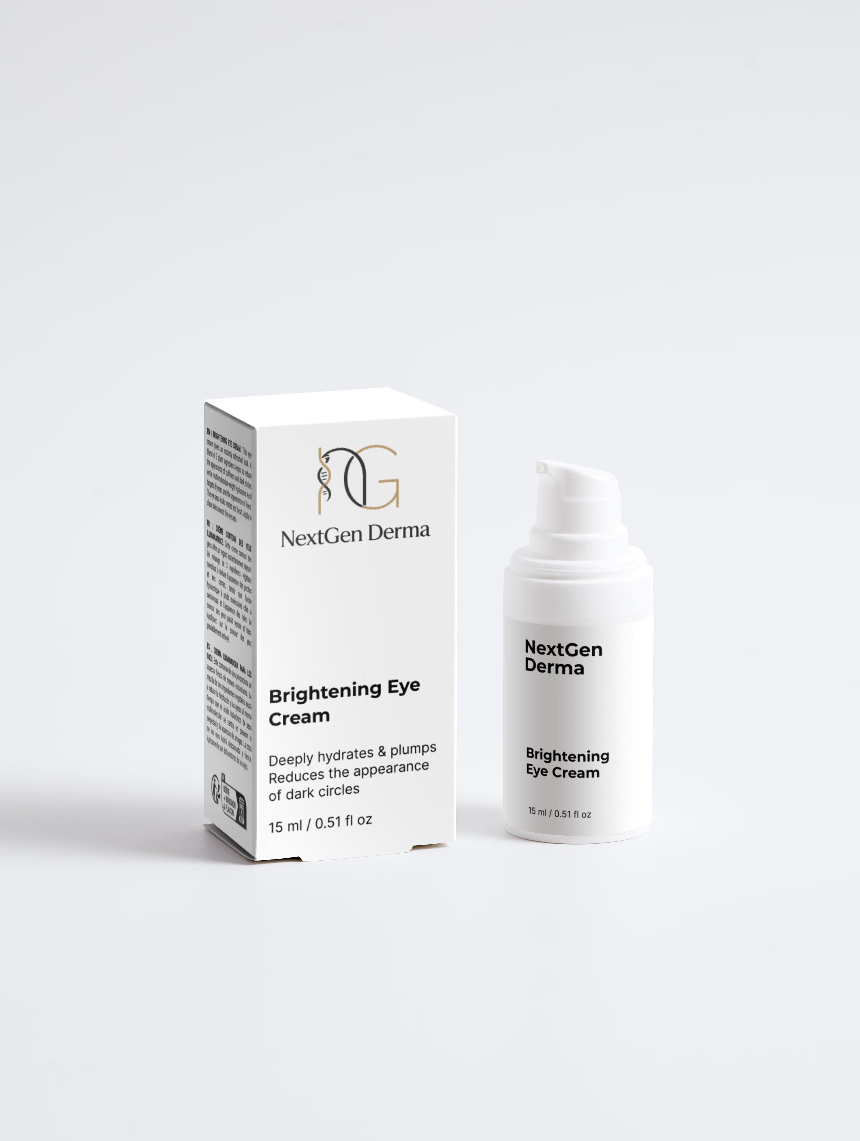Hyaluronic Eye Brightening Cream – NextGen Derma